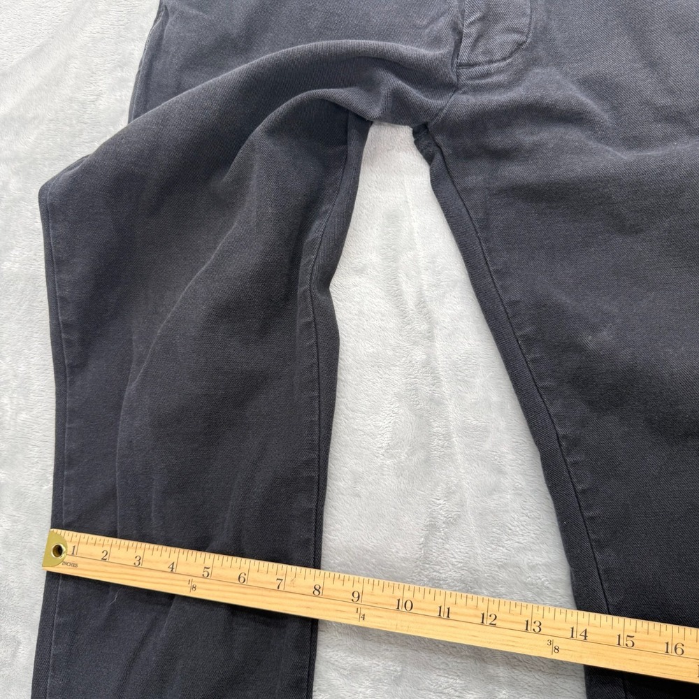 Linksoul Jeans Mens 34 Black Stretch Straight Leg Pants Golf Casual Chill - Picture 7 of 12